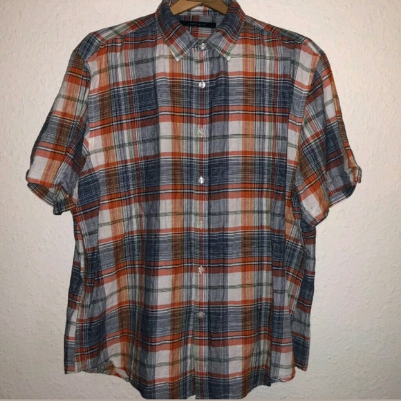 PERRY ELLIS MEN S/S shirt - Picture 3 of 4